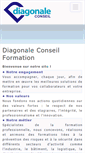 Mobile Screenshot of diagonale-conseil-formation.com