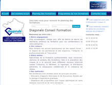 Tablet Screenshot of diagonale-conseil-formation.com